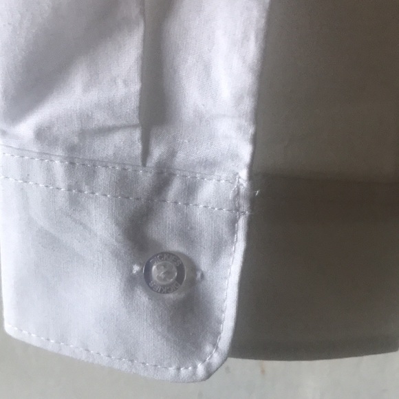Dickies Girls XL Long White Sleeve Shirt NWT - Picture 9 of 15
